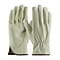 PIP Drivers Gloves, Top Grain Pigskin, Large, Cream Color, 1/Pr