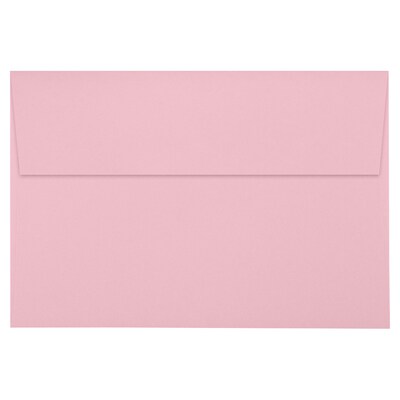 JAM Paper A10 Invitation Envelopes, Peel & Press, 6 x 9 1/2, Candy Pink, 250 Pack (LUX-4590-14-250)