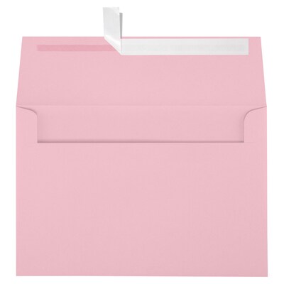 JAM Paper A10 Invitation Envelopes, Peel & Press, 6 x 9 1/2, Candy Pink, 500 Pack (LUX-4590-14-500)