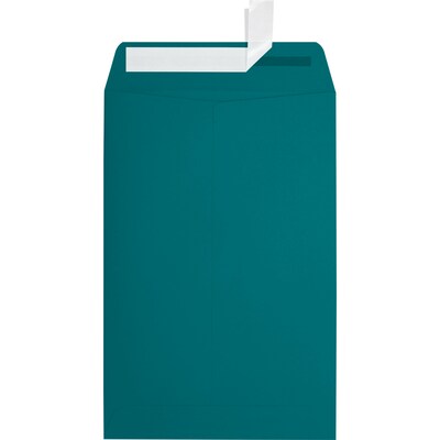 JAM Paper 6 x 9 Open End Envelopes, Teal Blue, 500/Pack (EX1644-25-500)