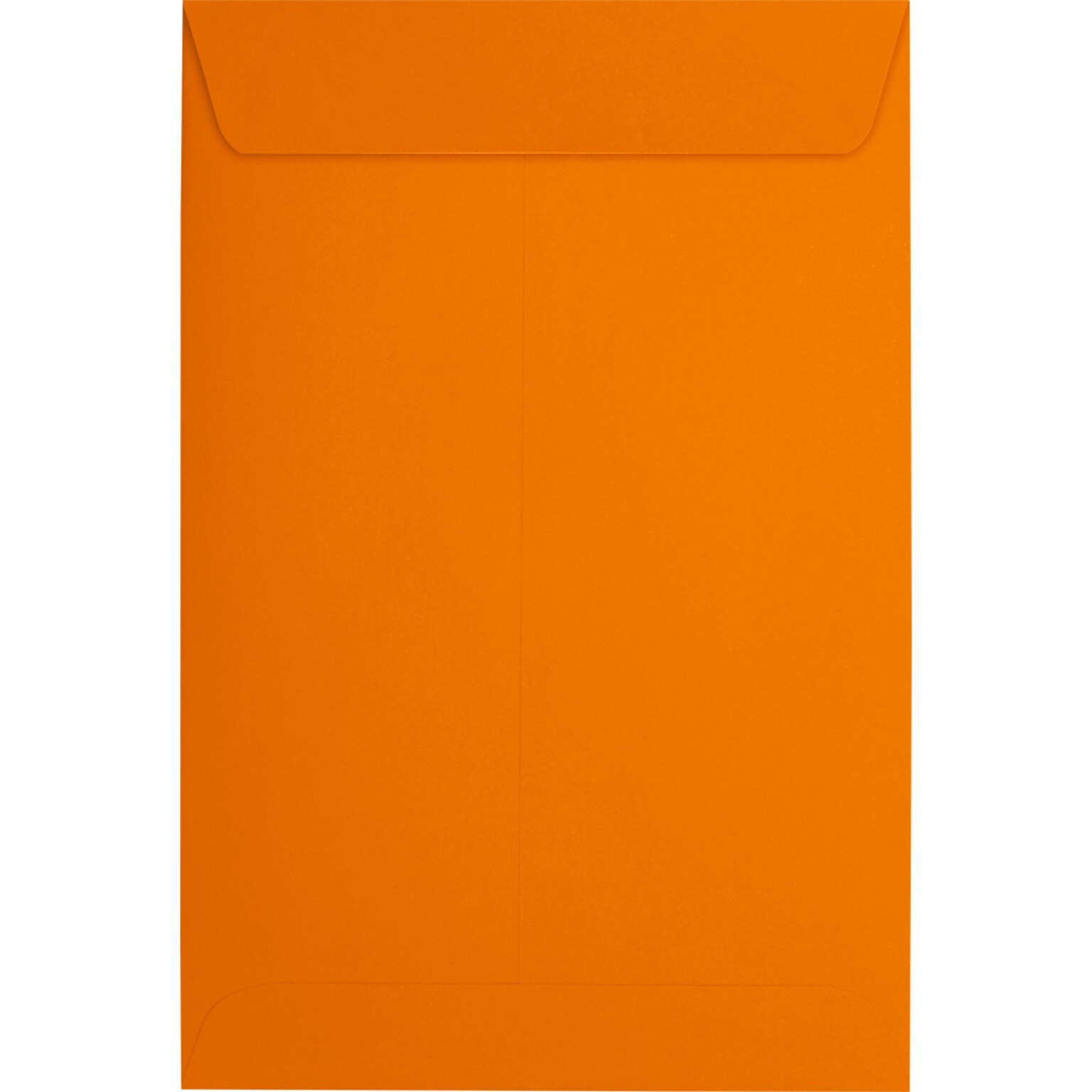 JAM Paper 6 x 9 Open End Envelopes, Peel & Press, Mandarin Orange, 500/Pack (EX1644-11-500)