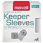 Maxell CD/DVD Keeper Sleeves, 50 pk (190150)