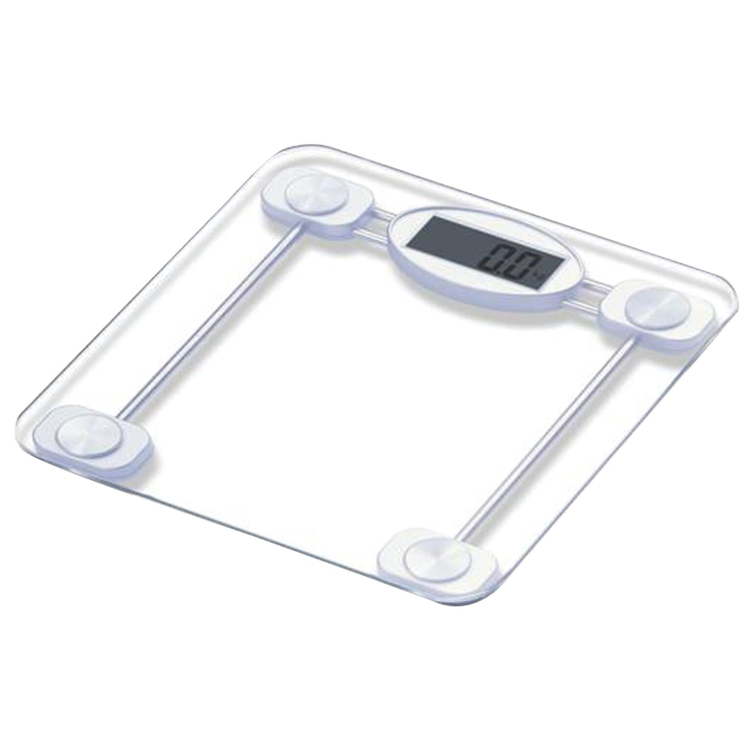 Taylor Precision TAP75274192 Bathroom Scale, Clear, 400lbs. Capacity