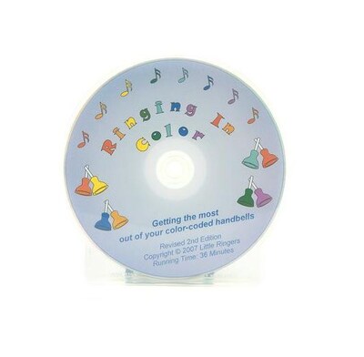 Little Ringers Ringing in Color DVD For 8 Note handbells