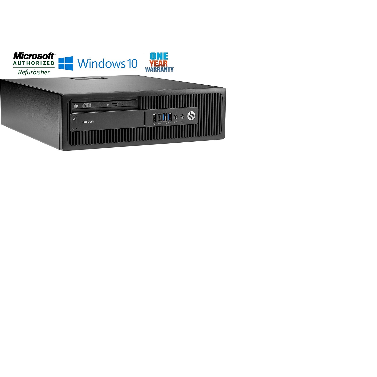 HP Elitedesk Refurbished Desktop, 800 G1 Sff Core I5 4570 3.2 Ghz 8Gb Memory 1TB Hard Drive, Windows 10 Pro