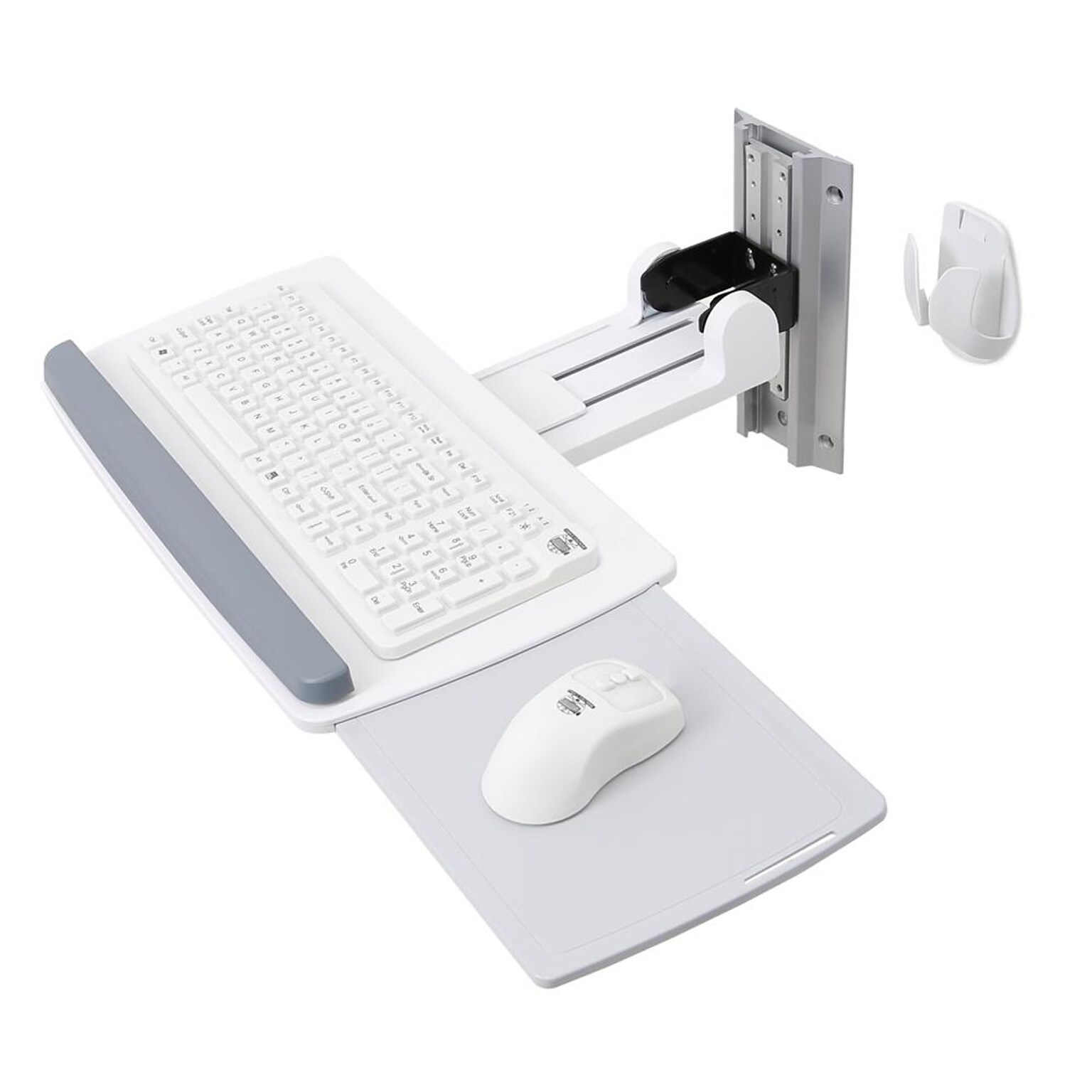 Ergotron Neo-Flex Keyboard Wall Mount, White (45-403-062)