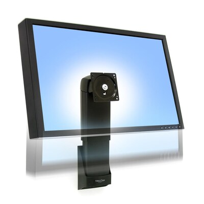 Ergotron Neo-Flex Adjustable Single Wall Mount Lift, 27 Screen Support, Black (60-577-195)