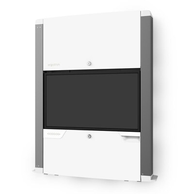 Ergotron CareFit Adjustable Mounting Enclosure, 27" Screen Support, White (61-367-030)