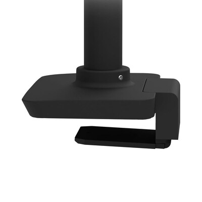 Ergotron LX Desk Adjustable Single Arm with Low-Profile Clamp, 34" Screen Support, Black (45-626-224)