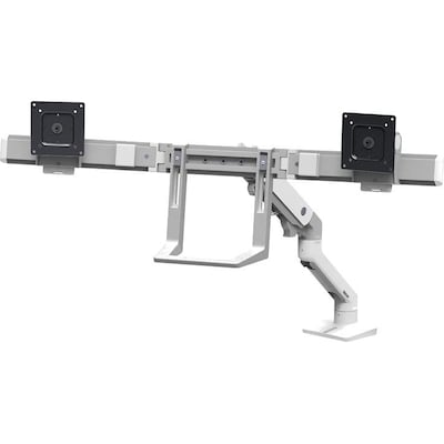Ergotron Adjustable Desk Mount, 32 Screen Support, White (45-476-216)