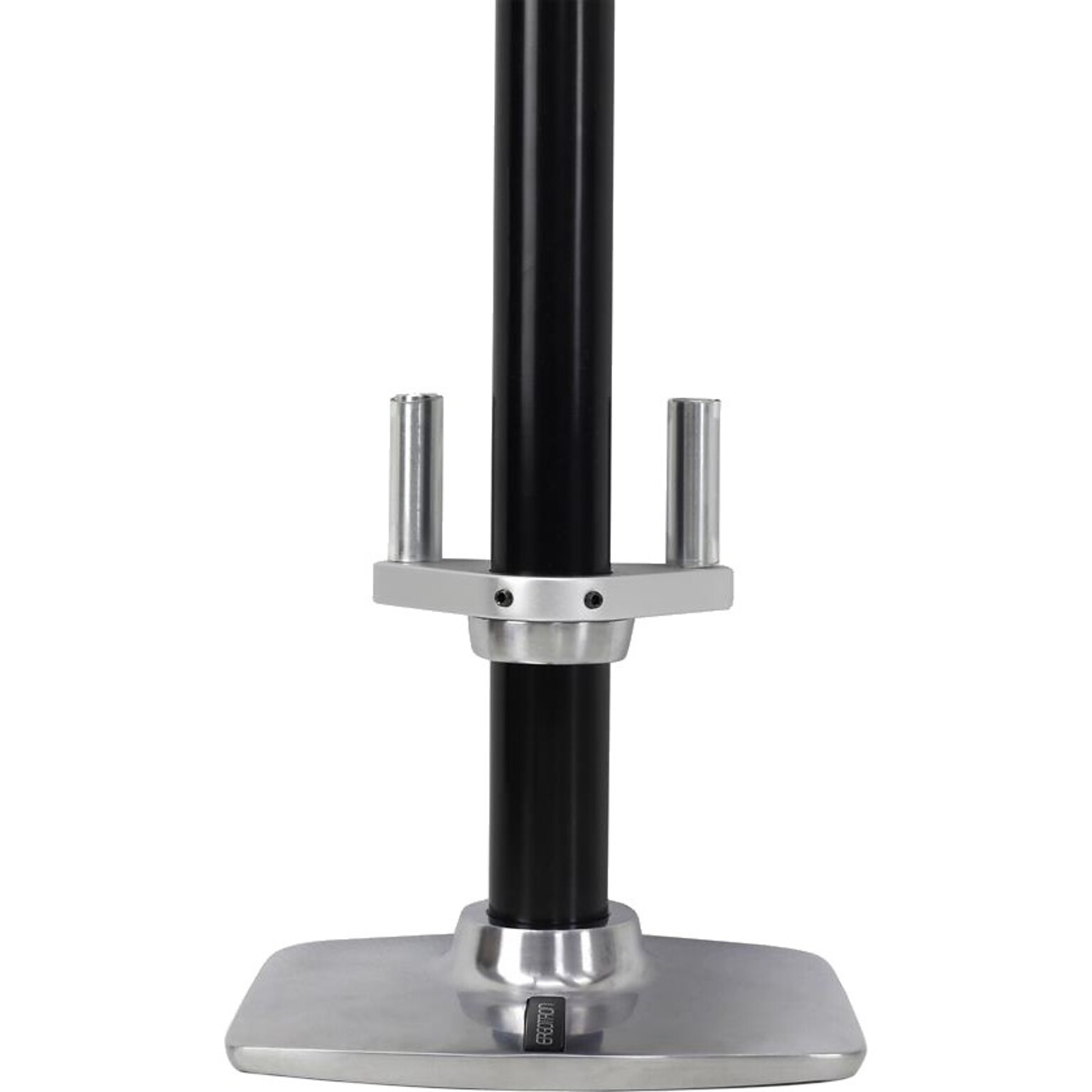 Ergotron LX Adjustable Mounting Adapter, Anodized Silver (98060003)