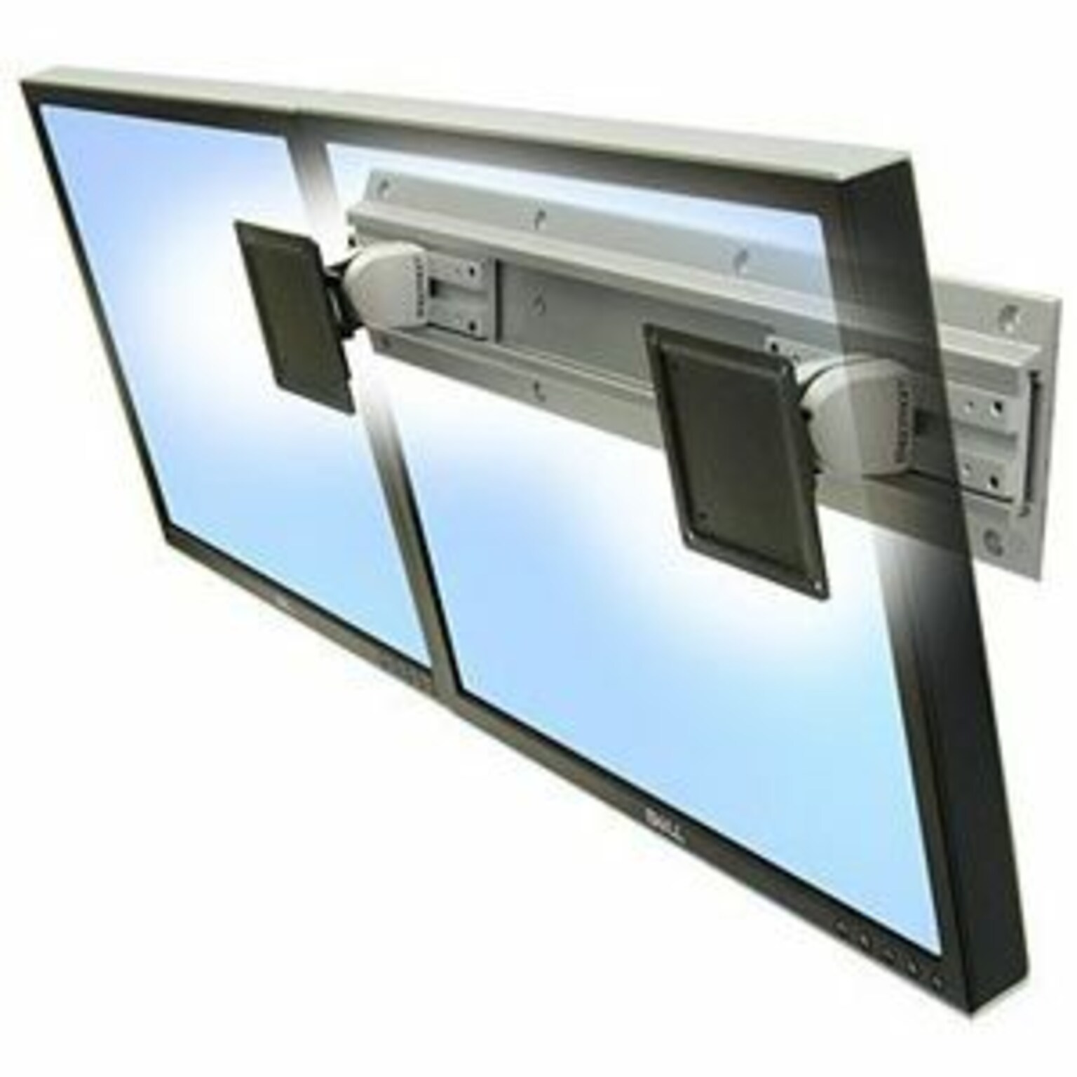 Ergotron Neo-Flex Adjustable Wall Mount, 24 Screen Support, White (28-514-800)