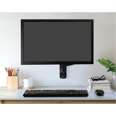 Ergotron MXV Adjustable Wall Monitor Mounting Arm, 34 Screen Support, Matte Black (45505224)