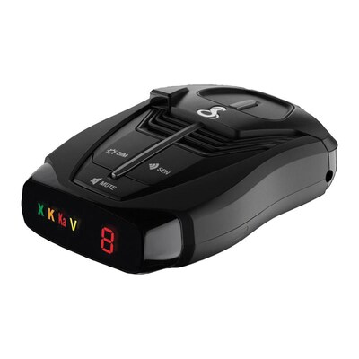 Cobra RAD 380 Radar/Laser Detector, Black (0180008-1)