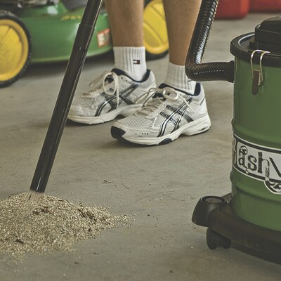 PowerSmith Ash Vacuum Canister Vacuum, Bagless, Green (PAVC101)