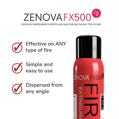 Zenova Foam Fire Extinguisher, Class AB (FX500)