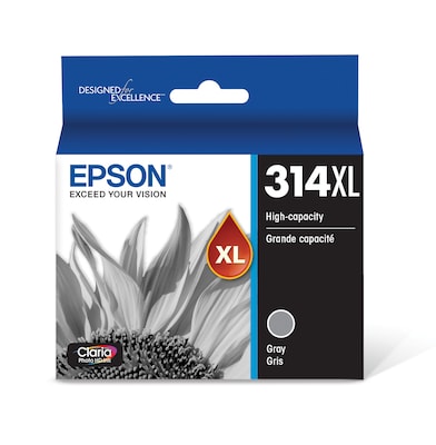 Epson T314XL Gray High Yield Ink Cartridge