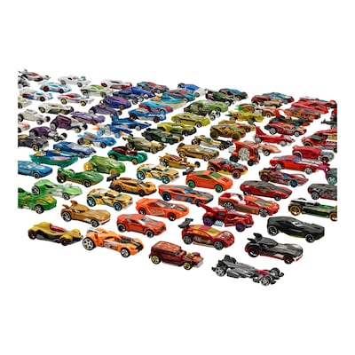 Mattel Hot Wheels Worldwide Basic Car Assortment, 72/Pack
