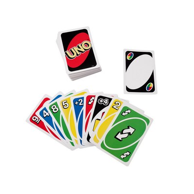 Mattel Game Set, UNO Card Game and Giant UNO Jurassic World Dominion (GPJ46-HBF57-KIT)