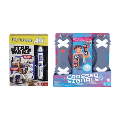 Mattel Game Set, Pictionary Air Star Wars and Crossed Signals (HHM47-GVK25-KIT)