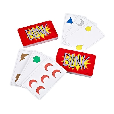 Mattel Game Set: Blink Card Game The Worlds Fastest Game! and UNO Attack