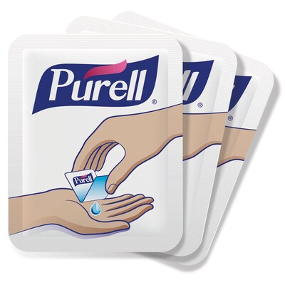 PURELL® Advanced Instant Hand Sanitizer Singles, 2,000/CT (9630-2M-NS)