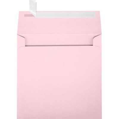 JAM Paper Self Seal Invitation Envelopes, 5 1/4 x 5 1/4, Candy Pink, 250/Pack (8510-14-250)