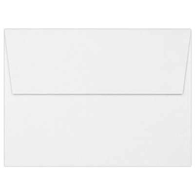 JAM Paper A7 Self Seal Invitation Envelopes, 5 1/4 x 7 1/4, Bright White, 25/Pack (FE4580-05-25)