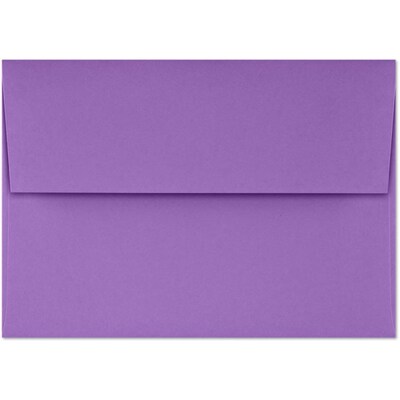 JAM Paper A1 Self Seal Invitation Envelopes, 3 5/8" x 5 1/8", Violet Purple, 50/Pack (4865-17-50)
