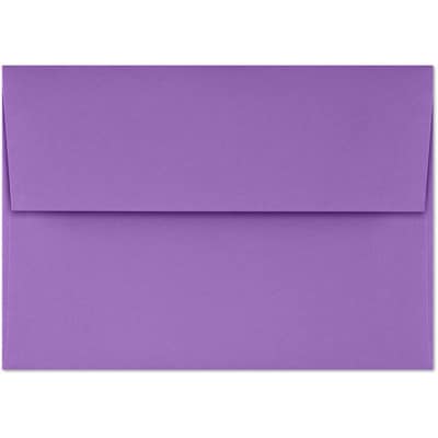 JAM Paper A1 Self Seal Invitation Envelopes, 3 5/8 x 5 1/8, Violet Purple, 500/Pack (4865-17-500)