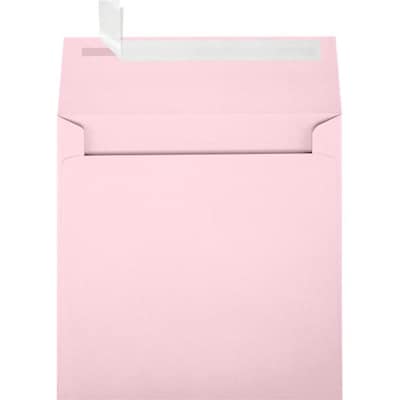 JAM Paper Self Seal Invitation Envelopes, 5 1/4 x 5 1/4, Candy Pink, 50/Pack (8510-14-50)