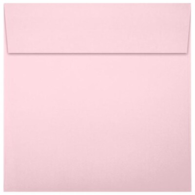 JAM Paper Self Seal Invitation Envelopes, 5 1/4 x 5 1/4, Candy Pink, 50/Pack (8510-14-50)