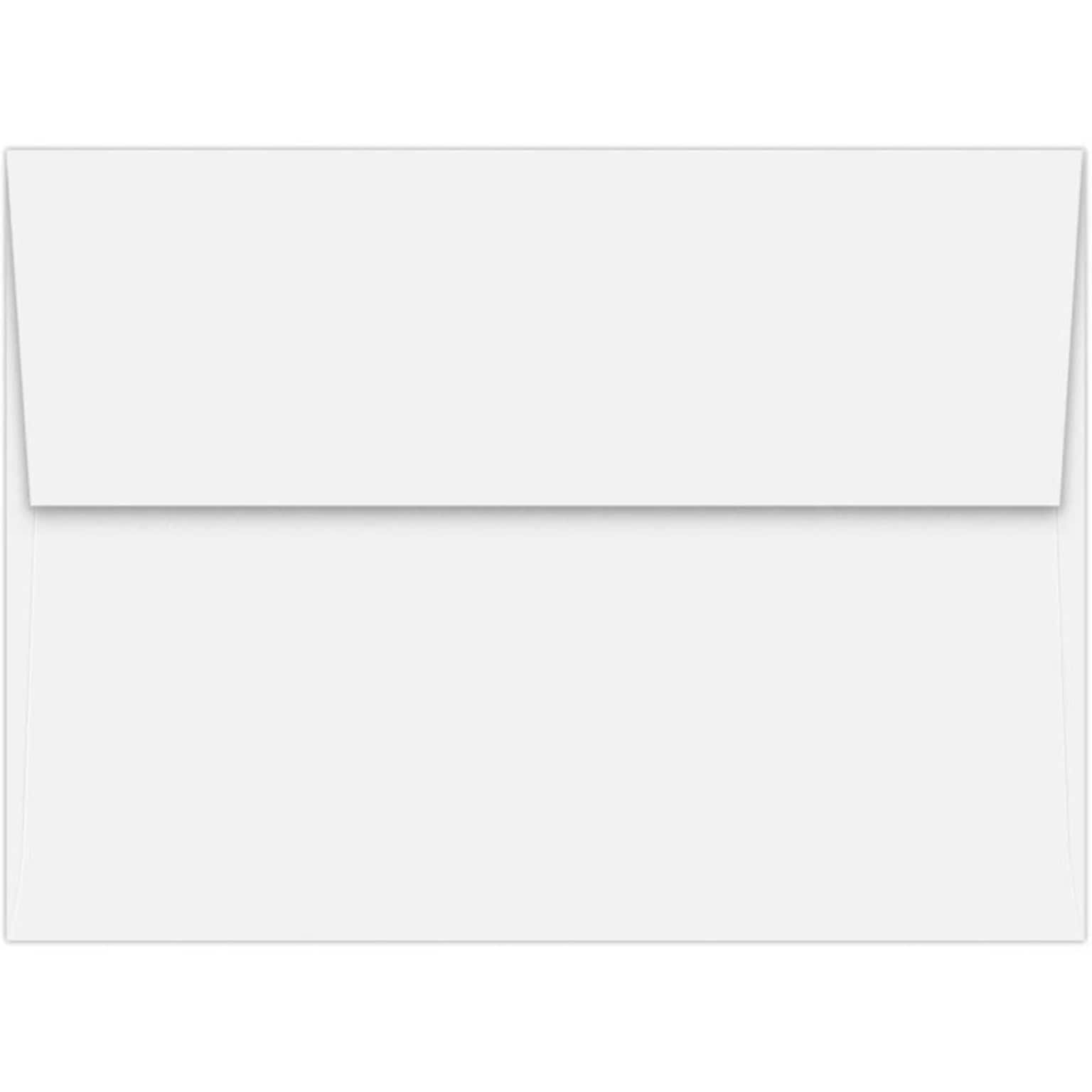 JAM Paper A7 Self Seal Invitation Envelopes, 5 1/4 x 7 1/4, White, 50/Pack (4980-201-50)