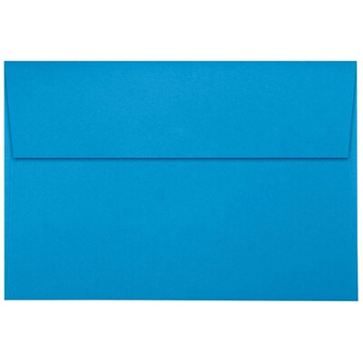 JAM Paper A8 Self Seal Invitation Envelopes, 5 1/2 x 8 1/8, Light Blue, 250/Pack (4885-102-250)