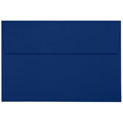 JAM Paper A8 Self Seal Invitation Envelopes, 5 1/2 x 8 1/8, Navy, 250/Pack (4885-103-250)