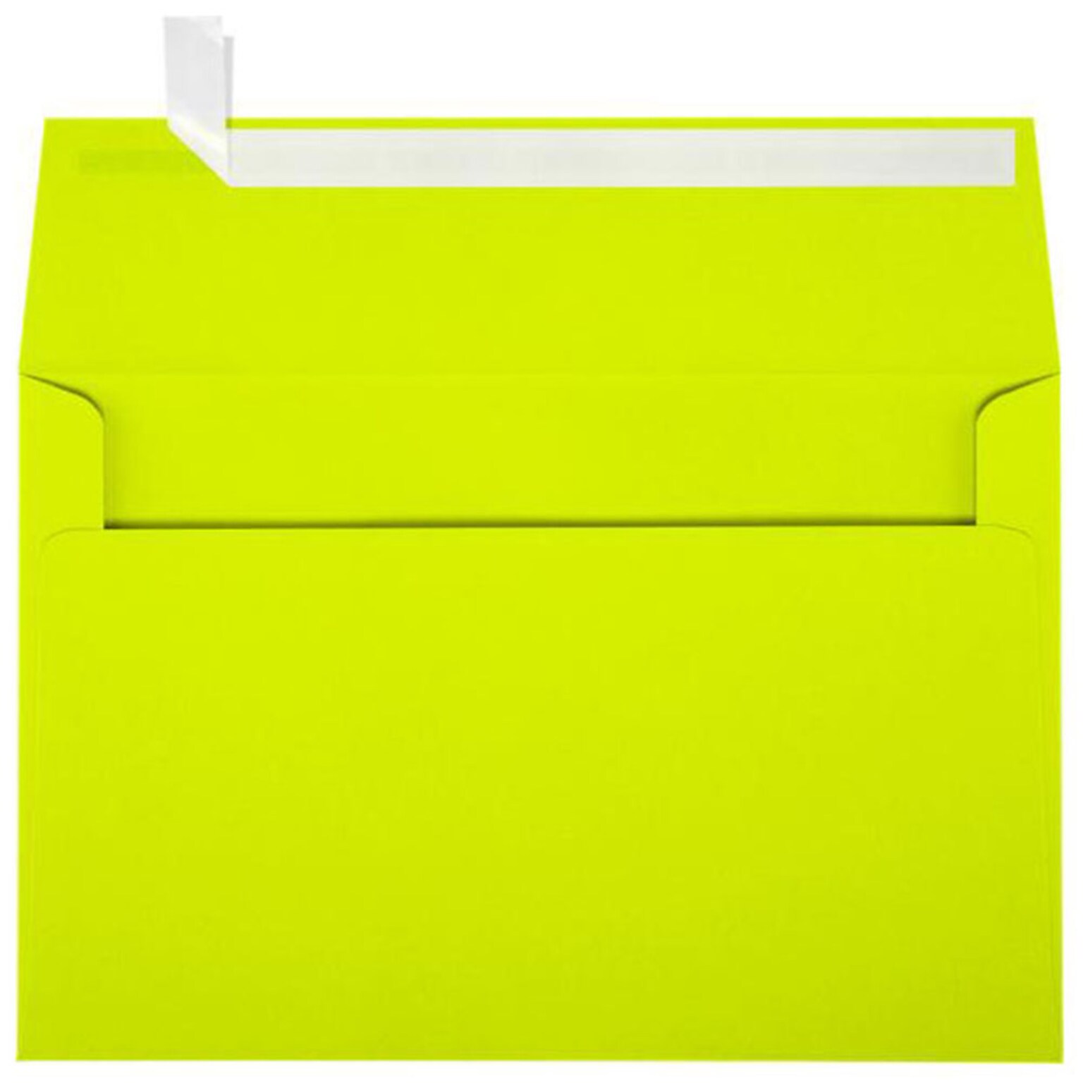 JAM Paper A9 Self Seal Invitation Envelopes, 5 3/4 x 8 3/4, Wasabi Green, 500/Pack (4895-L22-500)