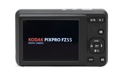 Kodak PIXPRO 16MP Point and Shoot Digital Camera, 5x Optical Zoom, Blue (FZ55-BL)