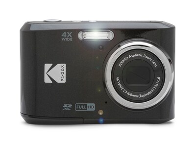 Kodak PIXPRO 16MP Point and Shoot Digital Camera, 4x Optical Zoom, Black (FZ45-BK)