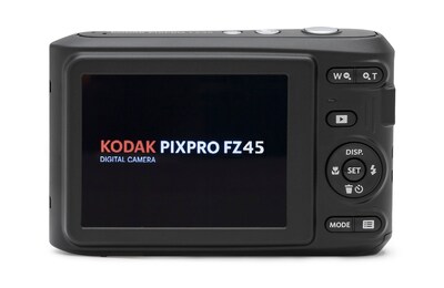 Kodak PIXPRO 16MP Point and Shoot Digital Camera, 4x Optical Zoom, Black (FZ45-BK)