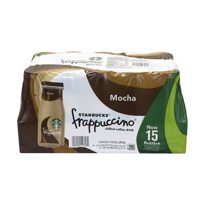 Starbucks Frappuccino Coffee Drink, Coffee, 13.7 fl oz Bottles (12 Pack)