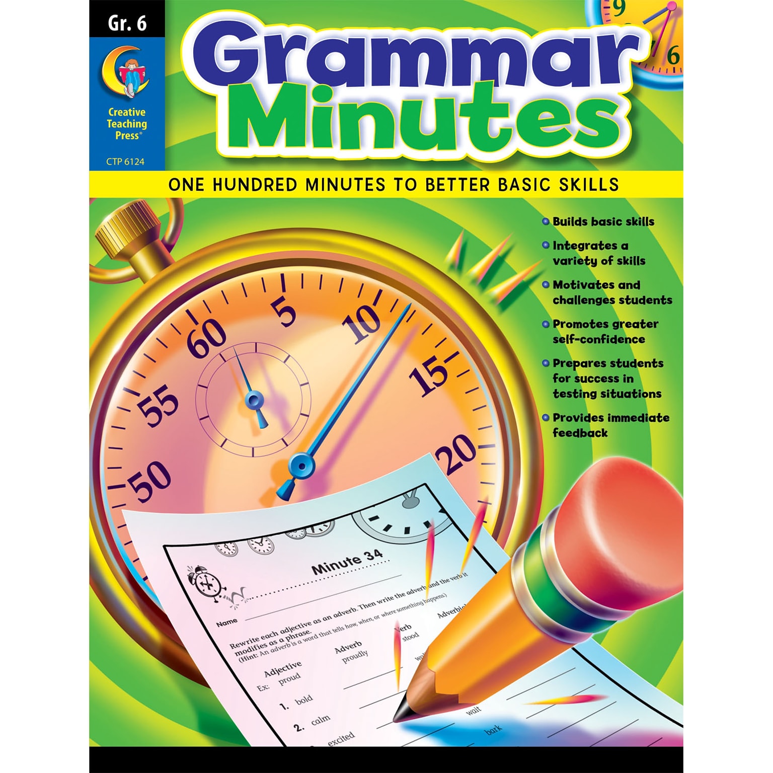 Grammar Minutes for Grade 6 (CTP6124)