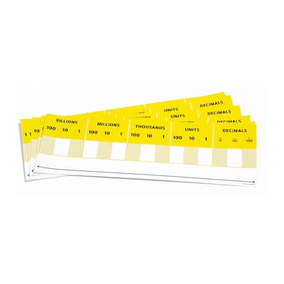 Didax® Desktop Place Value Cards, Pack of 10 (DD-211498)