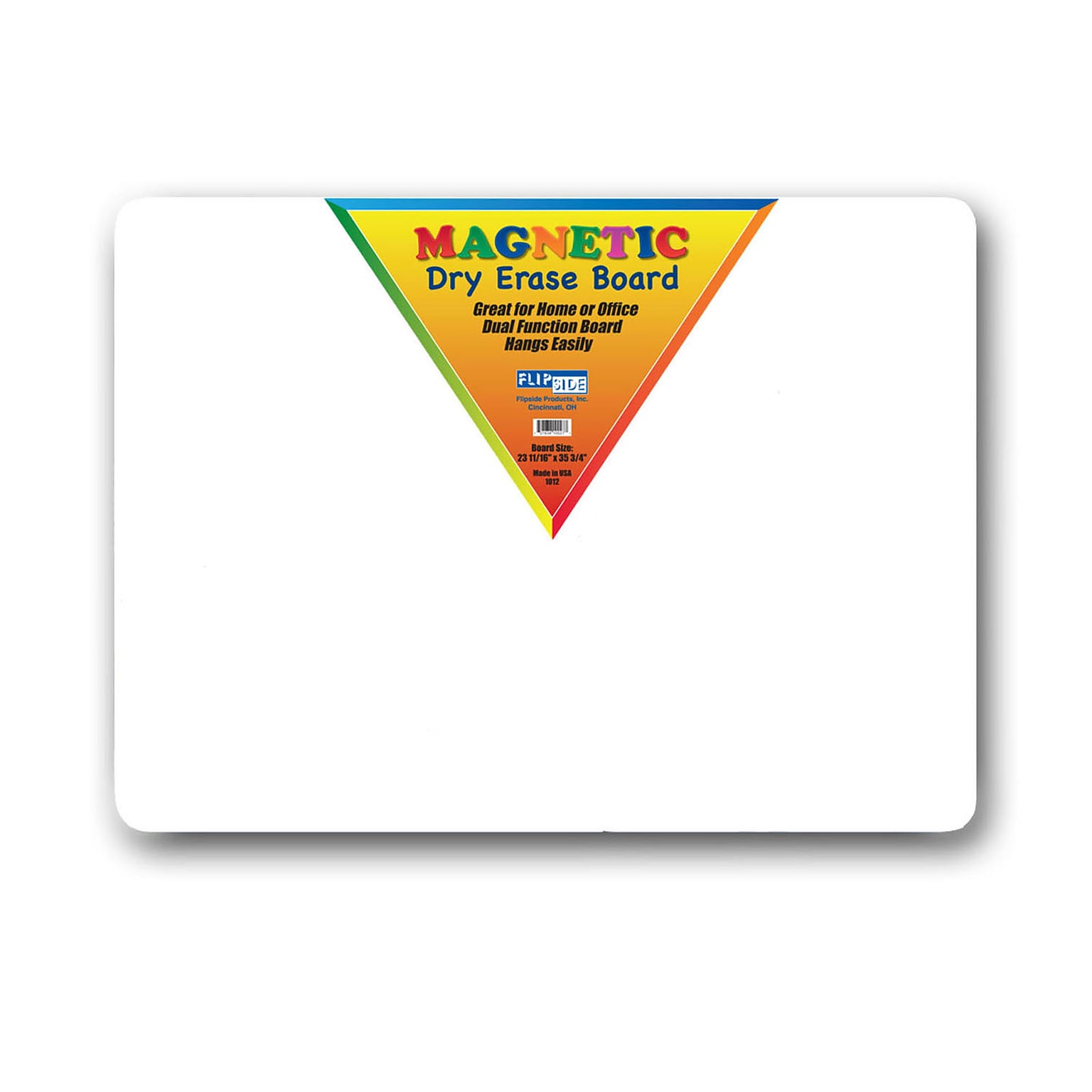 FLIPSIDE® Magnetic Dry Erase Board, 2 x 3 (FLP10027)