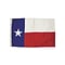 Independence Flag Nylon Texas Flag with Heading and Grommets, 3x5 ft (FZ-2422051)