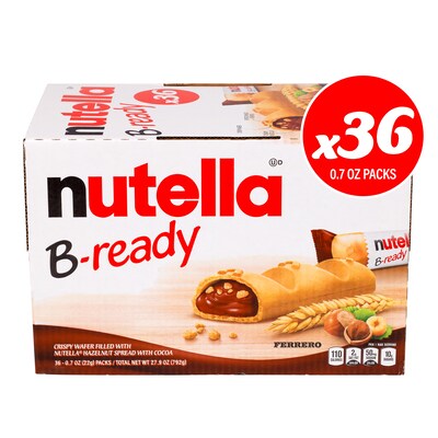 Nutella B-Ready Cookies, 36 Packs/Box (220-02147)