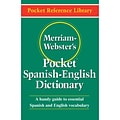 Merriam-Websters Pocket Spanish-English Dictionary (Pocket Reference Library), Paperback (MW-5193)
