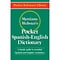 Merriam-Websters Pocket Spanish-English Dictionary (Pocket Reference Library), Paperback (MW-5193)