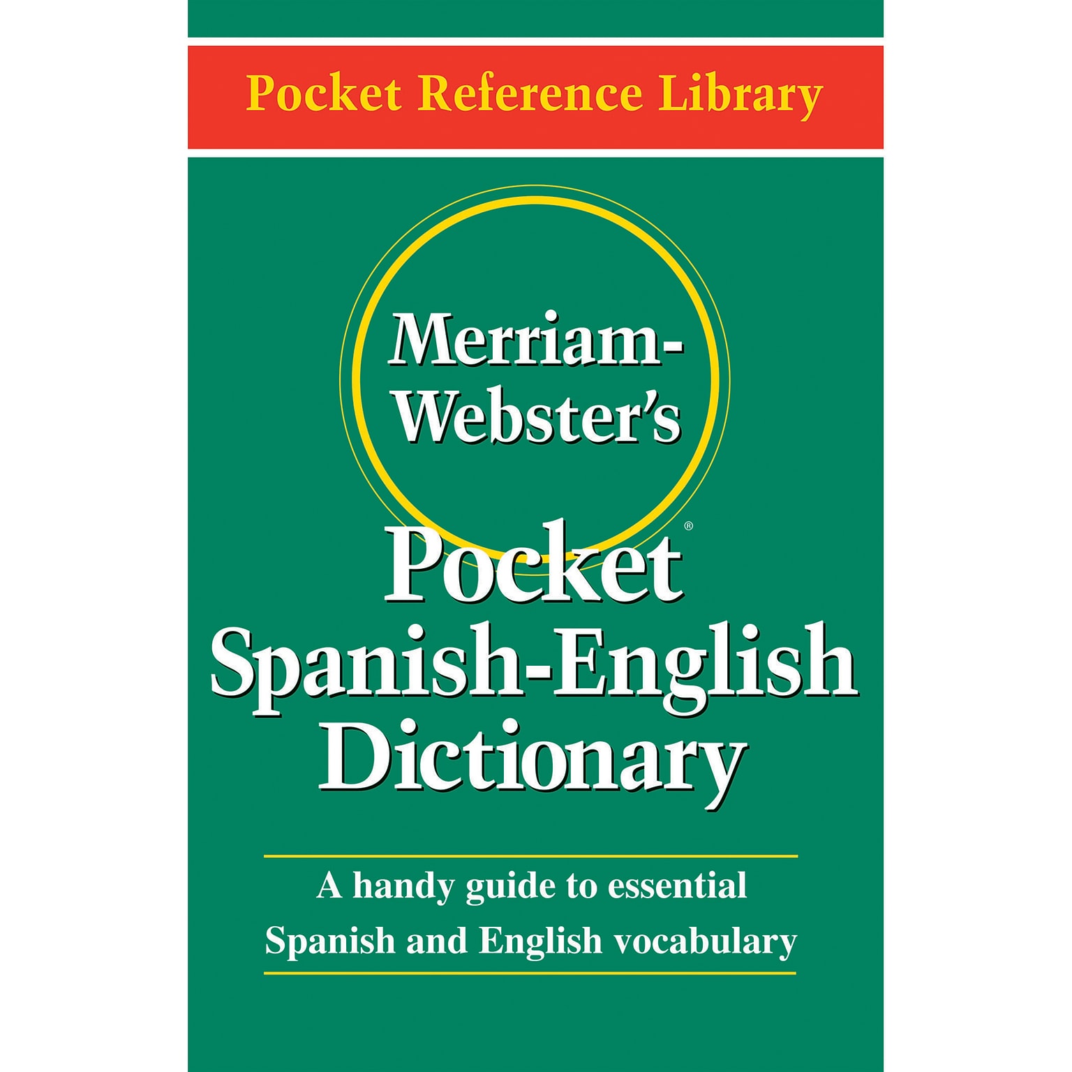 Merriam-Websters Pocket Spanish-English Dictionary (Pocket Reference Library), Paperback (MW-5193)