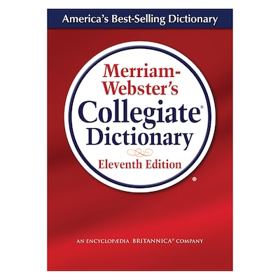 Merriam-Websters Collegiate Dictionary, 11th Edition, Laminated Cover (MW-8071)