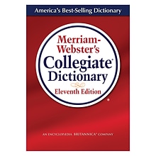 Merriam-Websters Collegiate Dictionary, 11th Edition, Laminated Cover (MW-8071)